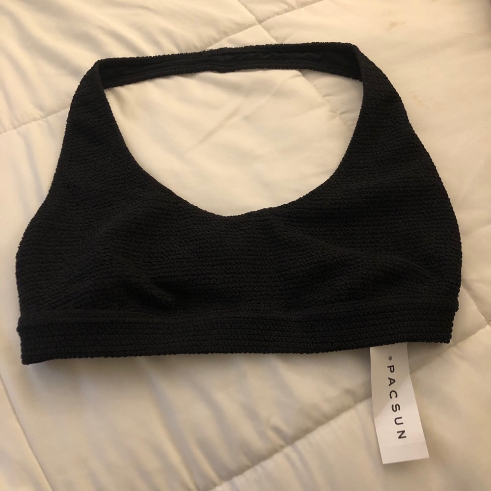 BRAND NEW PacSun black bikini top